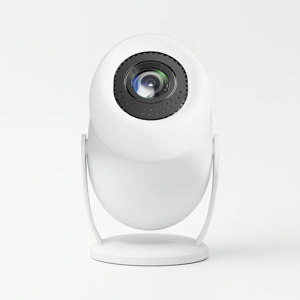 Projector on a white background