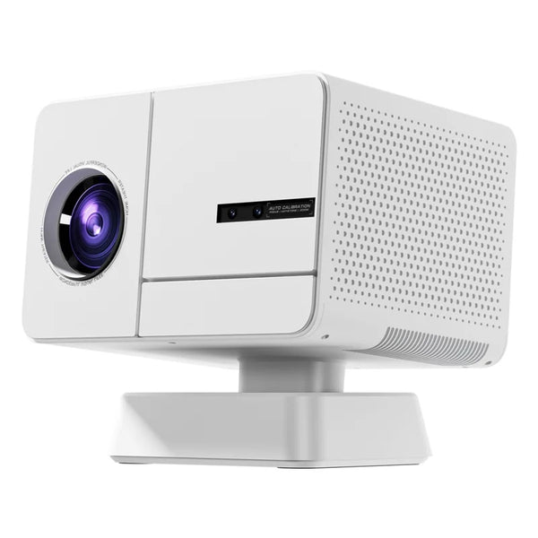 White projector on a white background