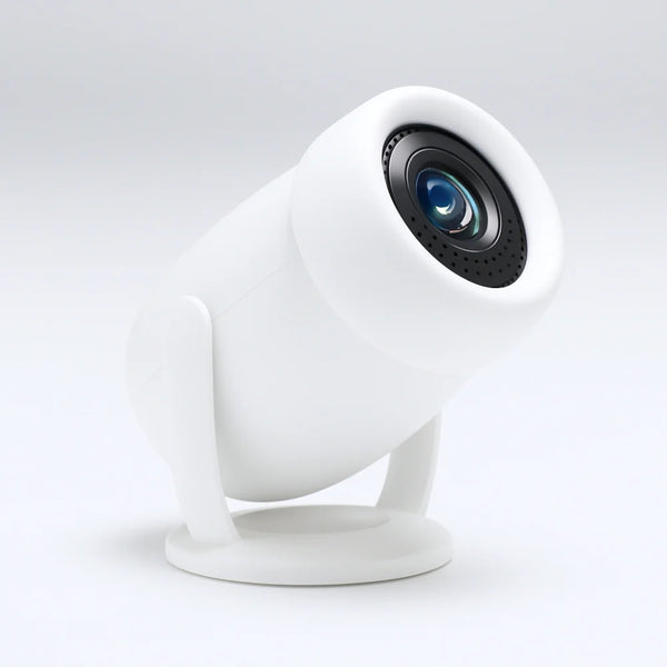 Projector on a light gray background